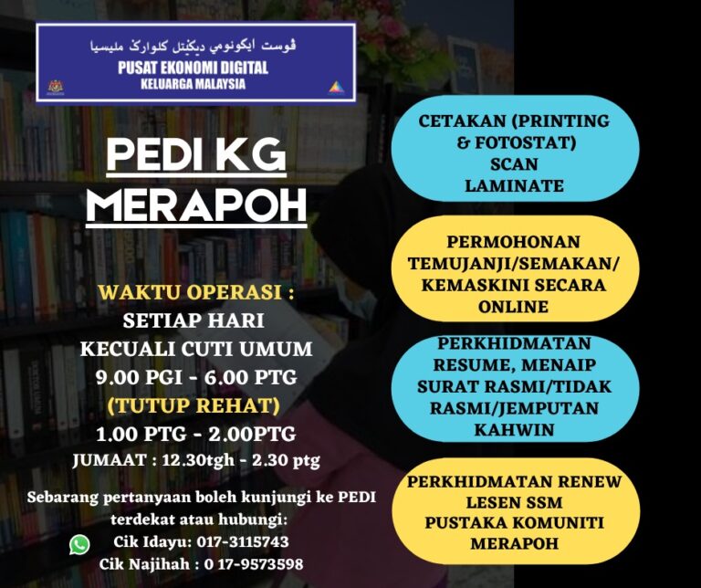 PERKHIDMATAN PEDI